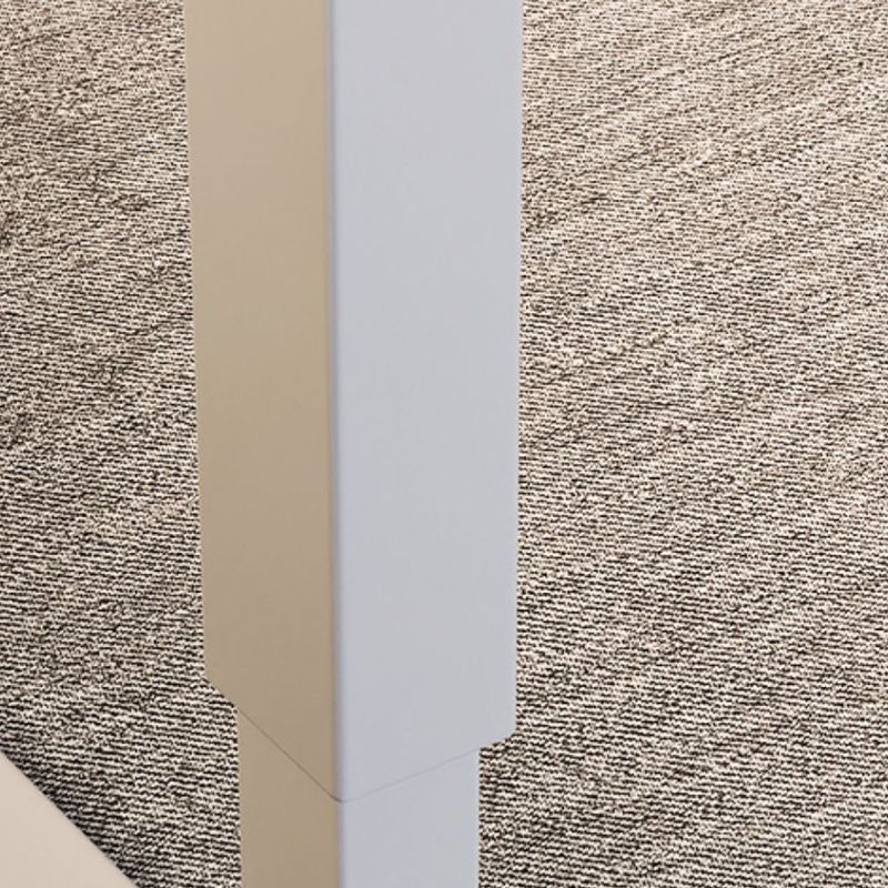 Contemporary Style Pedestal Base Computer Desk Adjustable Height Writing Desk