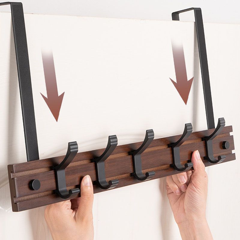 Moderne stijl minimalistisch jas hanger home muur hangende houten kaprek