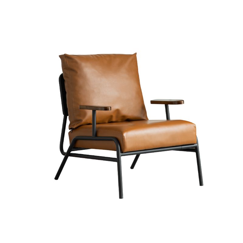 Contemporary 30.31"W Cushion Back Chair Upholstered ArmChair