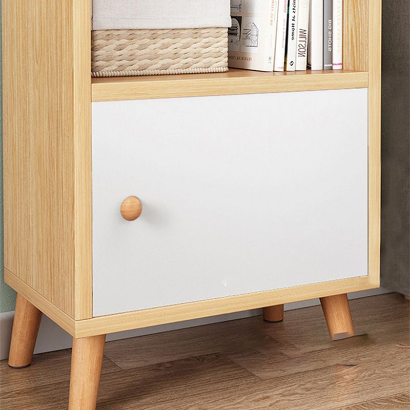 Engineered Wood Standard Bookshelf Matte Finish Shelf Bookcase with Doors Clearhalo 'Bookcases' 'furn' 'furn_bookcases' 'Furniture' 'Office Furniture' 1200x1200_3f90fa0f-56e3-422a-83fa-bc0acb7a6c90