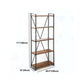 Industrial Style Bookshelf Open Shelf Solid Wood Bookcase for Home Office Clearhalo 'Bookcases' 'furn' 'furn_bookcases' 'Furniture' 'furniture_bookcases' 'kitchen' 'kitchen_bookcases' 'Living Room Furniture' 'Office Furniture' 1200x1200_3f920425-9d6f-437a-8ca7-d1b39a4dedb8