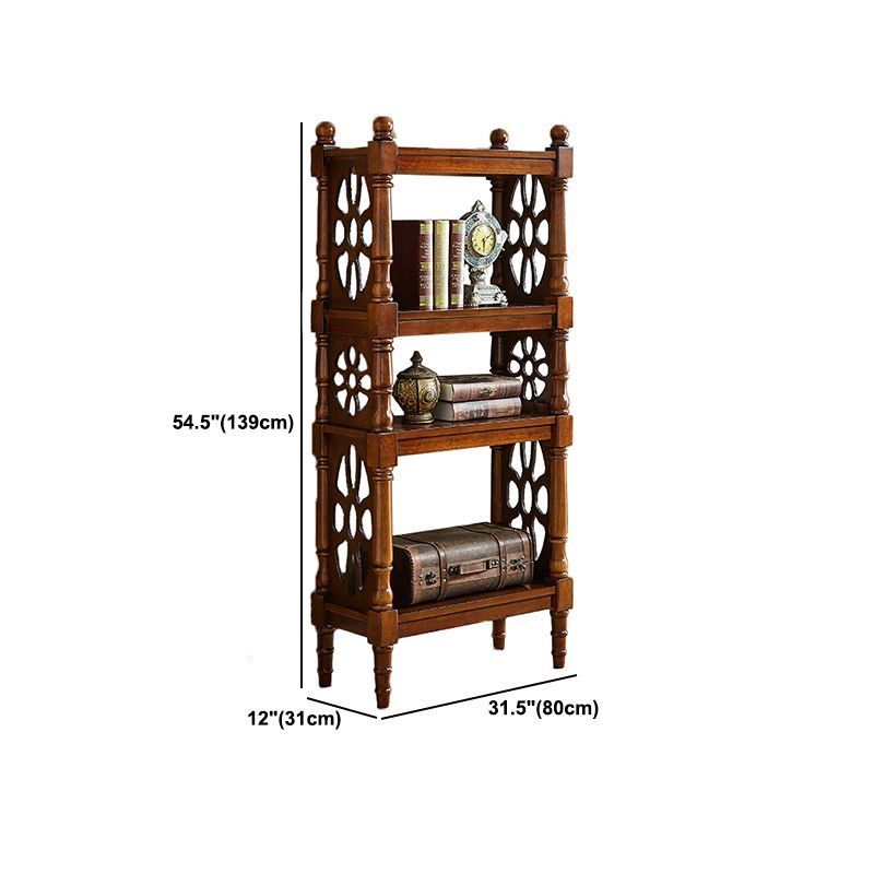 Scandinavian Study Room Bookshelf Solid Wood Etagere Bookcase Clearhalo 'Bookcases' 'furn' 'furn_bookcases' 'Furniture' 'Office Furniture' 1200x1200_3f9399f2-feaf-4835-b51c-54e4b27d8829