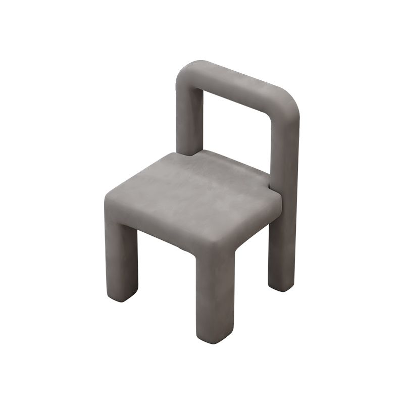 Moderne Parsons eetkamerstoel fluwelen eetkamerstoel voor eetkamer