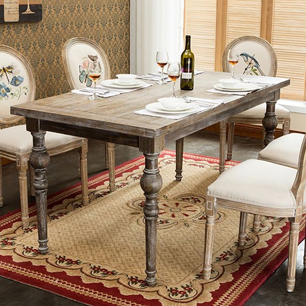 Medieval Modern Pine Wood Table for Restaurant Rectangle Old Table with 4 Legs Clearhalo ' dining_table' 'Dining Tables & Seating' 'Dining Tables' 'furn' 'furn_dining_table' 'Furniture' 'furniture_dining_table' 'Kitchen & Dining Furniture' 'kitchen&dining_furn' 'kitchen' 'kitchen_dining_table' 1200x1200_3f970ed9-00ca-4365-82d8-09182167662f