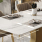 Luxury 1/2/5/6/7 Pieces Dining Set Sintered Stone Dining Table Set with Leather Chairs Clearhalo 'Dining Room Sets' 'Dining Tables & Seating' 'dining_room_set' 'furn' 'furn_dining_room_set' 'Furniture' 'furniture_dining_room_set' 'Kitchen & Dining Furniture' 'kitchen&dining_furn' 'kitchen' 1200x1200_3f98b19e-4937-4fff-958c-d267686a5a4b