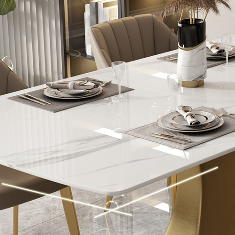 Luxury 1/2/5/6/7 Pieces Dining Set Sintered Stone Dining Table Set with Leather Chairs Clearhalo 'Dining Room Sets' 'Dining Tables & Seating' 'dining_room_set' 'furn' 'furn_dining_room_set' 'Furniture' 'furniture_dining_room_set' 'Kitchen & Dining Furniture' 'kitchen&dining_furn' 'kitchen' 1200x1200_3f98b19e-4937-4fff-958c-d267686a5a4b