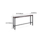 Wood Bar Dining Table Industrial Bar Dining Table with Trestle Base Clearhalo 'Bar Furniture' 'Bar Tables' 'bar_tables' 'furn' 'furn_bar_tables' 'Furniture' 'furniture_bar_tables' 'Kitchen & Dining Furniture' 1200x1200_3f992871-8f2f-486f-8f65-196fa382b6d2