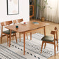 Rectangle Solid Wood Foldable Table Modern Dining Table with 4 Legs for Restaurant Clearhalo ' dining_table' 'Dining Tables & Seating' 'Dining Tables' 'furn' 'furn_dining_table' 'Furniture' 'furniture_dining_table' 'Kitchen & Dining Furniture' 'kitchen&dining_furn' 'kitchen' 'kitchen_dining_table' 1200x1200_3f9c87c2-46e6-4070-a4ed-58c59080bd9e