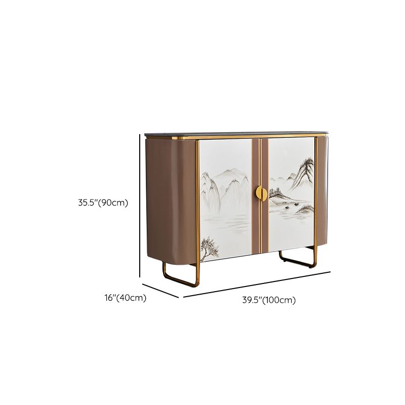 Contemporary 35.43" H Cabinet Wooden Accent Cabinet with Door Clearhalo 'Cabinets & Chests' 'cabinets_chests' 'furn' 'furn_cabinets_chests' 'Furniture' 'Living Room Furniture' 1200x1200_3f9f61bd-6b99-4fe8-8e7c-a50fddfe3fbb