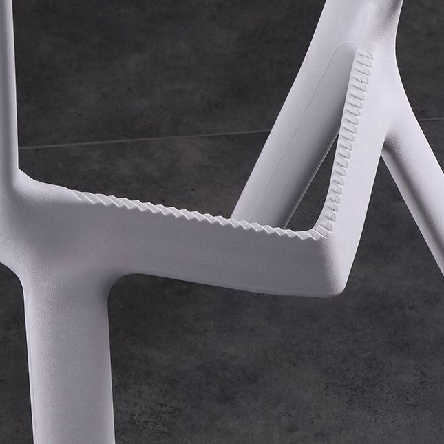 Industrial Armless Counter Stool Plastic Cafe Bar Stool with 4 Legs Clearhalo 'Bar Furniture' 'Bar Stools' 'bar_stools' 'furn' 'furn_bar_stools' 'Furniture' 'Kitchen & Dining Furniture' 1200x1200_3fa2160b-0ab6-45f0-9519-0469fbf71ca6