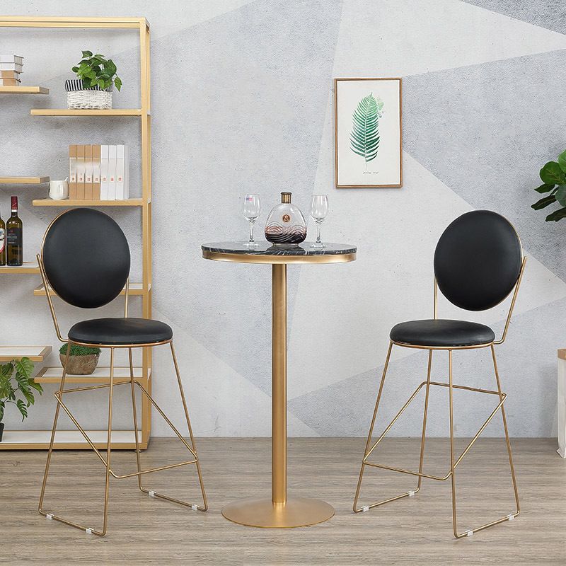 Ensemble de comptoir fixe industriel, ensemble de Table de Bar en Faux marbre, 1/2/3 pièces, pour usage domestique