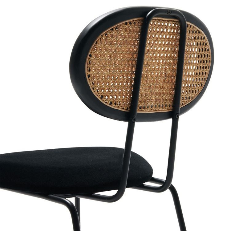 Nordic Style Armless Metal Dining Chairs Open Back Dining Side Chair for Home Use Clearhalo ' kitchen&dining_furn' 'Accueil' 'Dining Chairs' 'Dining Tables & Seating' 'dining_chair' 'furn' 'furn_dining_chair' 'Furniture' 'furniture_dining_chair' 'Kitchen & Dining Furniture' 'Kitchen Furniture' 'kitchen' 1200x1200_3fa6b5f7-6500-47ee-9d81-46582679fb71