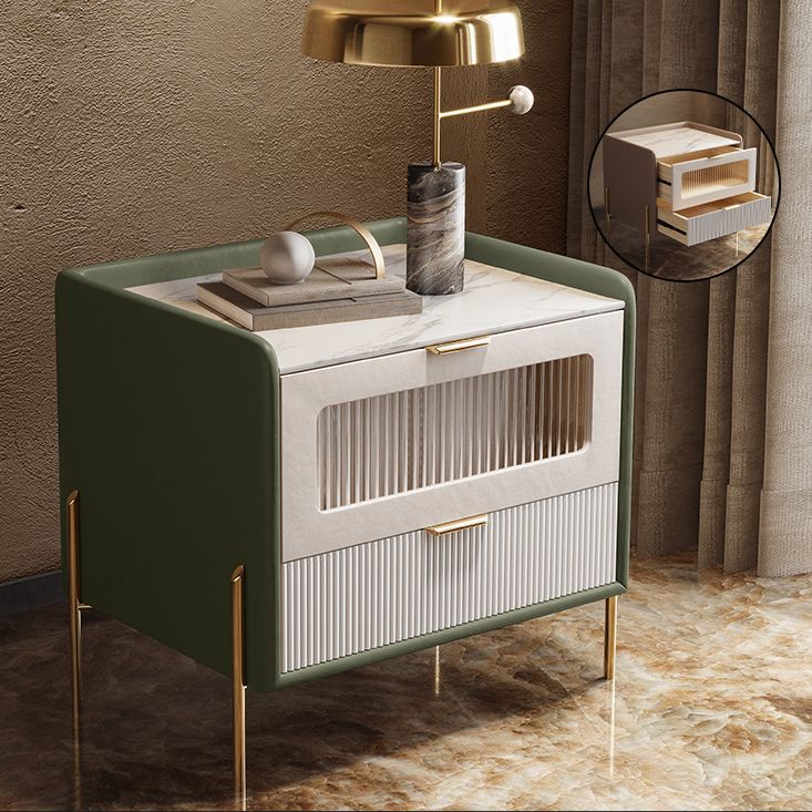 Glamourös 2-schüchternen Betten Nachttisch 20 '' großer Kiefernstein-Top-Nachttisch mit Beinen