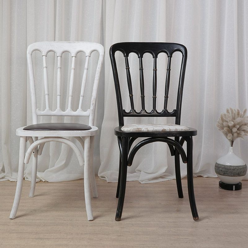 Wood Farmhouse Restaurant Side Chair Slat Back Vintage Tone Dining Chair Clearhalo ' kitchen&dining_furn' 'Dining Chairs' 'Dining Tables & Seating' 'dining_chair' 'furn' 'furn_dining_chair' 'Furniture' 'furniture_dining_chair' 'Kitchen & Dining Furniture' 'kitchen' 1200x1200_3faa7ab9-c2c4-41f7-bff0-e3e831a61e6e