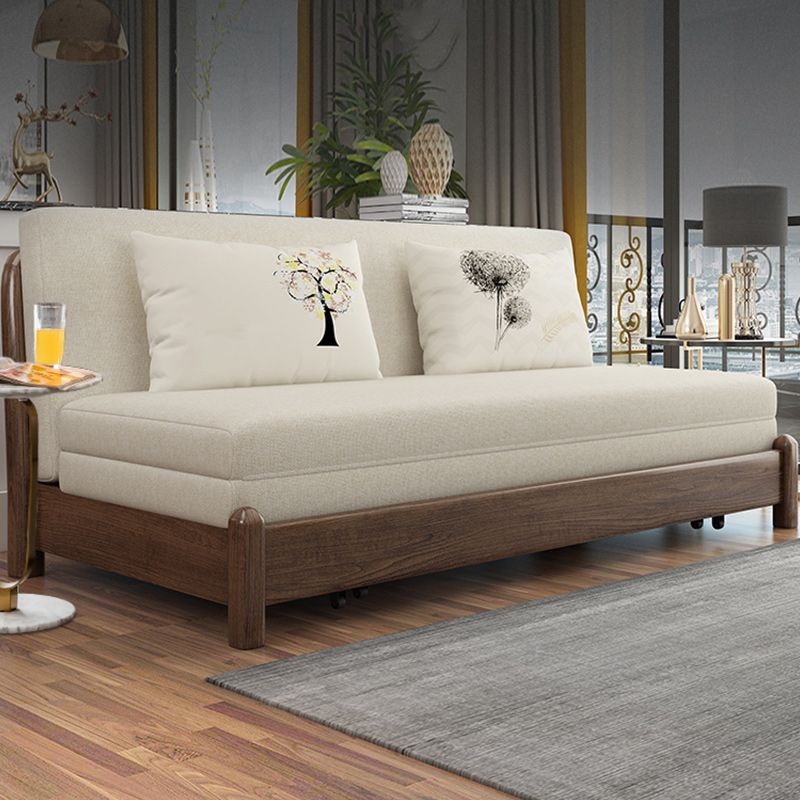 31" Wide Contemporary Futon Sofa Bed Cushion Back Futon Sleeper Sofa Clearhalo 'furn' 'furn_futons' 'Furniture' 'Futons & Daybeds' 'Futons' 'Living Room Furniture' 1200x1200_3faaeda2-7954-4a33-bda9-5744b385fc8f