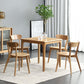 Square Wood Color Dining Table Oak Solid Wood Table Industrial with 4 Legs Clearhalo ' dining_table' 'Dining Tables & Seating' 'Dining Tables' 'furn' 'furn_dining_table' 'Furniture' 'furniture_dining_table' 'Kitchen & Dining Furniture' 'kitchen&dining_furn' 'kitchen' 'kitchen_dining_table' 1200x1200_3fae0903-d95b-464a-9d74-febebecf2585