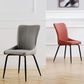 Leather Scandinavian Hotel Side Chair Parsons 18.5'' Wide Dining Chair with Black Legs Clearhalo ' kitchen&dining_furn' 'Dining Chairs' 'Dining Tables & Seating' 'dining_chair' 'furn' 'furn_dining_chair' 'Furniture' 'furniture_dining_chair' 'Kitchen & Dining Furniture' 'kitchen' 1200x1200_3fafe4a2-e6b4-402e-a1de-01bed24a2fcc