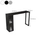 Modern Sintered Stone Bar Table Rectangle Dining Table with Storage Shelves Clearhalo 'Bar Furniture' 'Bar Tables' 'bar_tables' 'furn' 'furn_bar_tables' 'Furniture' 'Kitchen & Dining Furniture' 1200x1200_3fb055f5-1e66-4a69-9035-ccdb2cd76a70