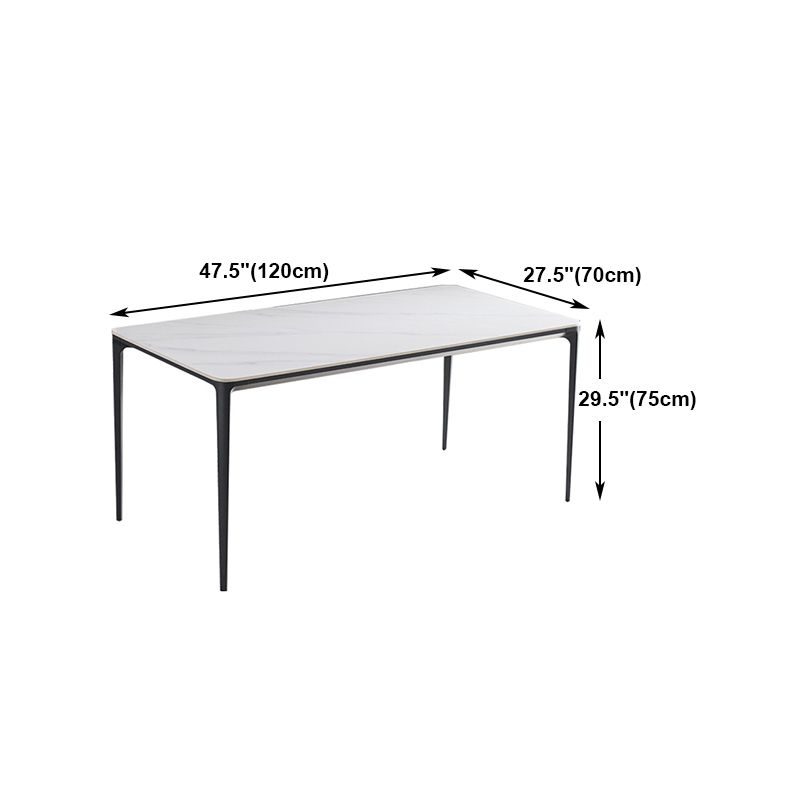 Modern 1/4/5/6/7 Pieces Dining Set Sintered Stone Dining Table Set for Home Clearhalo 'Dining Room Sets' 'Dining Tables & Seating' 'dining_room_set' 'furn' 'furn_dining_room_set' 'Furniture' 'furniture_dining_room_set' 'Kitchen & Dining Furniture' 1200x1200_3fb0bfaf-530f-4847-ab97-6f86c73ac2eb