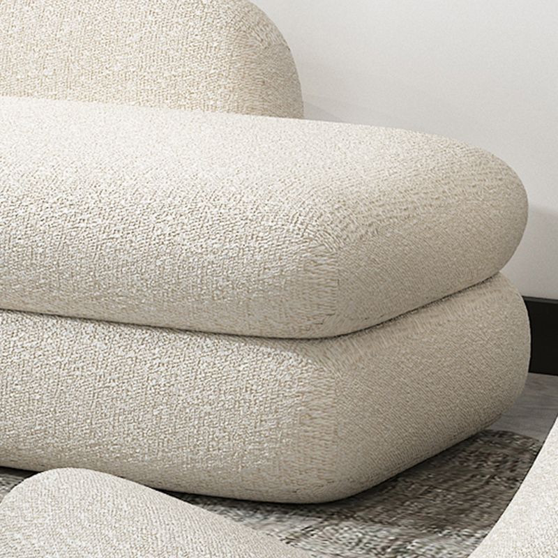 Sloped Arm Curved Sofa Contemporary Tight Back in Beige for Living Room Clearhalo 'furn' 'furn_sofas' 'Furniture' 'Living Room Furniture' 'Sofa' 'sofas' 1200x1200_3fb19556-e6aa-49be-bff4-04bb24b2d922