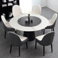 Modern Round Dinette Set 1/3/4/5/7 Pieces Sintered Stone Dining Table Set with Turntable Clearhalo 'Dining Room Sets' 'Dining Tables & Seating' 'dining_room_set' 'furn' 'furn_dining_room_set' 'Furniture' 'furniture_dining_room_set' 'Kitchen & Dining Furniture' 1200x1200_3fb3652b-bd92-4131-a1ef-bf77045fe722
