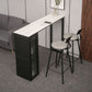 Bar Height Pub Table Modern Marble Rectangle Storage Indoor Counter Wine Table Clearhalo 'Bar Furniture' 'Bar Tables' 'bar_tables' 'furn' 'furn_bar_tables' 'Furniture' 'furniture_bar_tables' 'Kitchen & Dining Furniture' 'kitchen&dining_furn' 'kitchen' 1200x1200_3fb46eb7-9b89-4605-b912-678529fe20a3