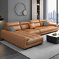 Modern 39.3"H Faux Leather Pillow Top Arm Sofa & Chaise for Living Room Clearhalo 'furn' 'furn_sectionals' 'Furniture' 'Living Room Furniture' 'Sectionals' 1200x1200_3fb6dca4-0623-4e8f-a155-a5173ab7c681