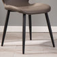 Modern Chair Solid Back Dining Armless Chairs with Metal Legs for Kitchen Clearhalo ' kitchen&dining_furn' 'Dining Chairs' 'Dining Tables & Seating' 'dining_chair' 'furn' 'furn_dining_chair' 'Furniture' 'furniture_dining_chair' 'Kitchen & Dining Furniture' 'kitchen' 1200x1200_3fb8d4fe-942b-4a0e-9b1d-d0be091f6c6c