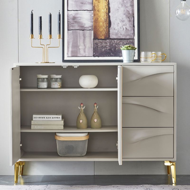 Classic Glam Horizontal Combo Dresser Wood Storage Chest Dresser for Bedroom Clearhalo 'Bedroom Furniture' 'Dressers & Chests' 'dressers_chests' 'furn' 'furn_dressers_chests' 'Furniture' 1200x1200_3fb8e4a1-4277-442d-8a51-a70e9a184881