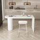 Solid Wood Modern Bar Table Rectangle Dining Table for Kitchen Living Room Clearhalo 'Bar Furniture' 'Bar Tables' 'bar_tables' 'furn' 'furn_bar_tables' 'Furniture' 'Kitchen & Dining Furniture' 1200x1200_3fb8eeaf-cfb6-420d-9fbe-3fafe72b95a1
