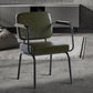 Industrial Style Metal Matte Finish Dinning Arm Chair Open Back Dining Chair Clearhalo ' kitchen&dining_furn' 'Dining Chairs' 'Dining Tables & Seating' 'dining_chair' 'furn' 'furn_dining_chair' 'Furniture' 'furniture_dining_chair' 'Kitchen & Dining Furniture' 'kitchen' 1200x1200_3fbbe792-dbb5-4a2c-959d-73ecbd24c47e