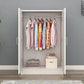 Contemporary Style Wood Wardrobe Soft Close Door Wardrobe Closet for Bedroom Clearhalo 'Armoires & Wardrobes' 'armoires_wardrobes' 'Bedroom Furniture' 'furn' 'furn_armoires_wardrobes' 'Furniture' 1200x1200_3fc941ac-817d-4aa7-b39a-abec31c8c20b