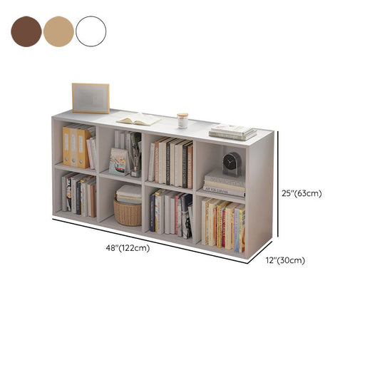 標準的なエンジニアリングされた木製の本棚スカンジナビアン閉鎖された本棚