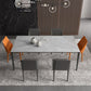 Industrial Sintered Stone Table 4 Legs Aviation Aluminum Base Rectangle Table for Home Clearhalo ' dining_table' 'Dining Tables & Seating' 'Dining Tables' 'furn' 'furn_dining_table' 'Furniture' 'furniture_dining_table' 'Kitchen & Dining Furniture' 'kitchen&dining_furn' 'kitchen' 'kitchen_dining_table' 1200x1200_3fcf0654-2b3a-450b-b2ed-3bda8a379a5d