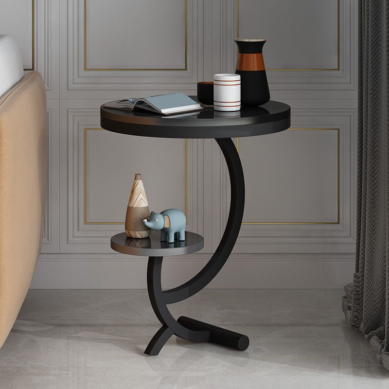 23.6 "tavolo di accento laterale in stile moderno alto