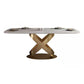 Traditional Luxury Stainless Steel Table Rectangle Dining Table for Home Clearhalo ' dining_table' 'Dining Tables & Seating' 'Dining Tables' 'furn' 'furn_dining_table' 'Furniture' 'furniture_dining_table' 'Kitchen & Dining Furniture' 'kitchen&dining_furn' 'kitchen' 'kitchen_dining_table' 1200x1200_3fd11d6c-e7de-4f87-879e-83ff3bda37c3