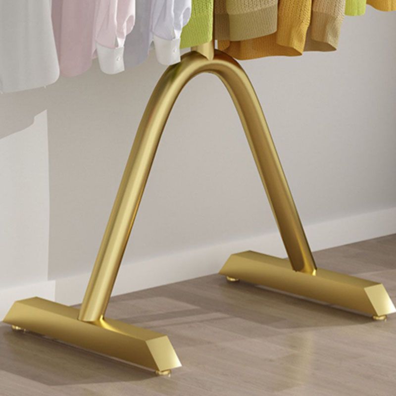 Moderne minimalistische Style -Rack Metallic Free Standing Deck Rack für Wohnzimmer