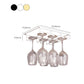 Metal Hanging Glass Rack Industrial Single Rail Glass & Stemware Holder Clearhalo 'furn' 'furn_wine_racks' 'Furniture' 'Kitchen & Dining Furniture' 'Wine Racks' 'wine_racks' 1200x1200_3fd40b90-f163-4f5f-8863-c1c93e0d604e