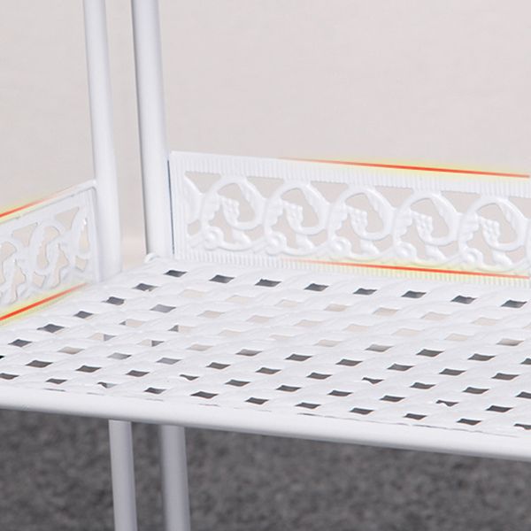 Contemporary Metal Book Shelf Folding Open Back Bookshelf Shelves Included Clearhalo 'Bookcases' 'furn' 'furn_bookcases' 'Furniture' 'Office Furniture' 1200x1200_3fd4d0da-fbe2-4a27-95fb-d2082d365d7c