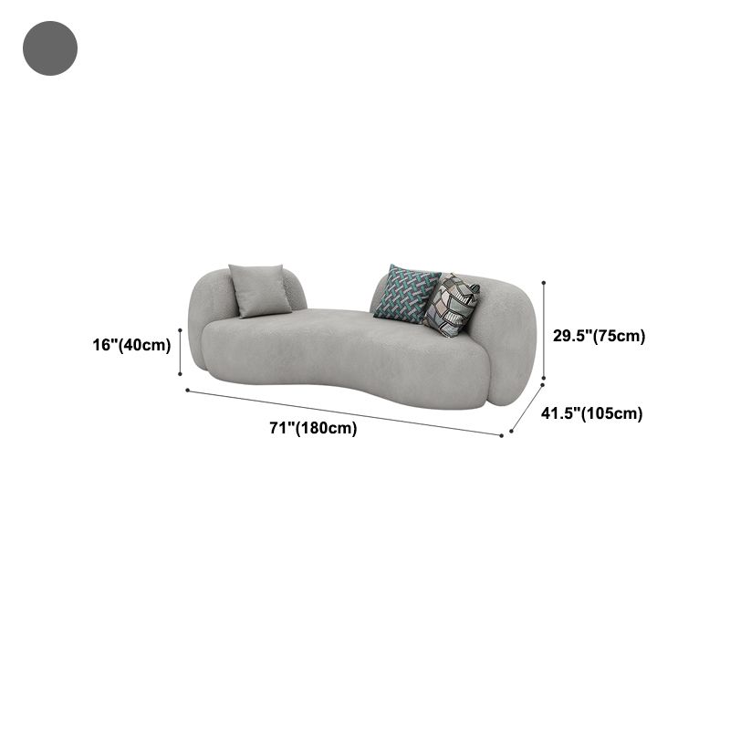 Divano di divano di divano a carico di incasso contemporaneo per soggiorno per soggiorno
