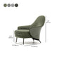 Basic Four Legs Lounge Chair Contemporary Solid Color Accent Armchair Clearhalo 'Accent Chairs' 'accent_chairs' 'Chairs & Seating' 'furn' 'furn_accent_chairs' 'Furniture' 'Living Room Furniture' 1200x1200_3fd87ca4-dc7a-46d5-b485-b96ed9a315cb