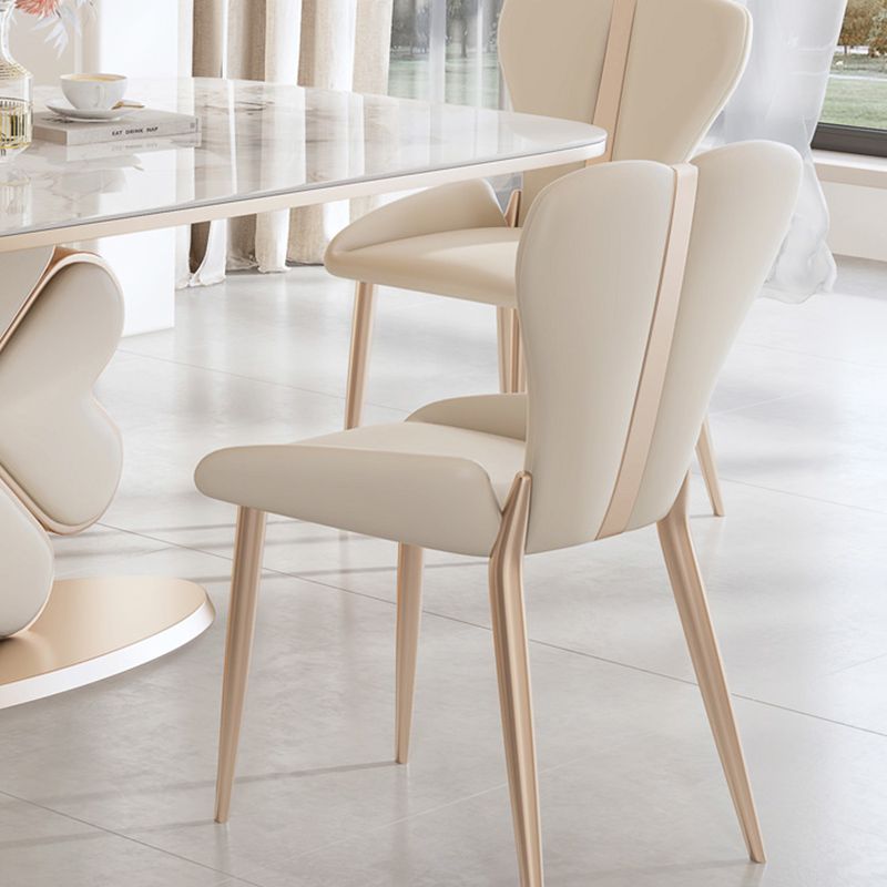 モダンな長方形1/4/5/7ピース家具焼き石のダイニングセットセット