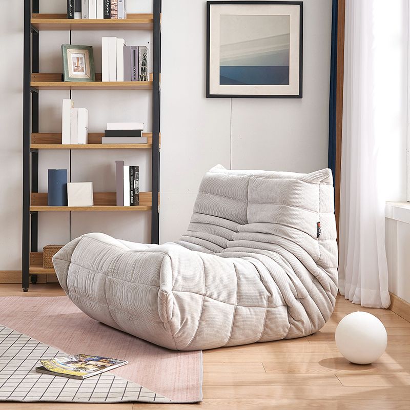 Modern Sewn Pillow Back Chair Solid Color Upholstered Armless Chair Clearhalo 'Accent Chairs' 'accent_chairs' 'Chairs & Seating' 'furn' 'furn_accent_chairs' 'Furniture' 'Living Room Furniture' 1200x1200_3fdd635d-122c-4531-a9ea-2d267cc7cab4