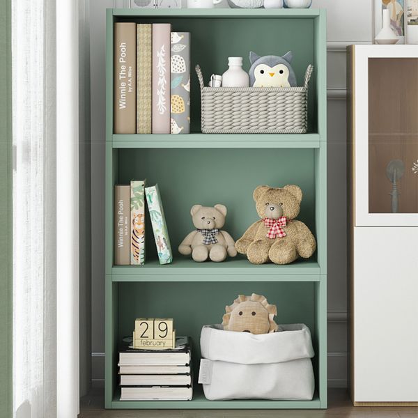 Contemporary Wood Bookshelf Closed Back Bookcase for Home Office Clearhalo 'Bookcases' 'furn' 'furn_bookcases' 'Furniture' 'Office Furniture' 1200x1200_3fdd7240-19fe-48b7-a000-7f059f4b61a6