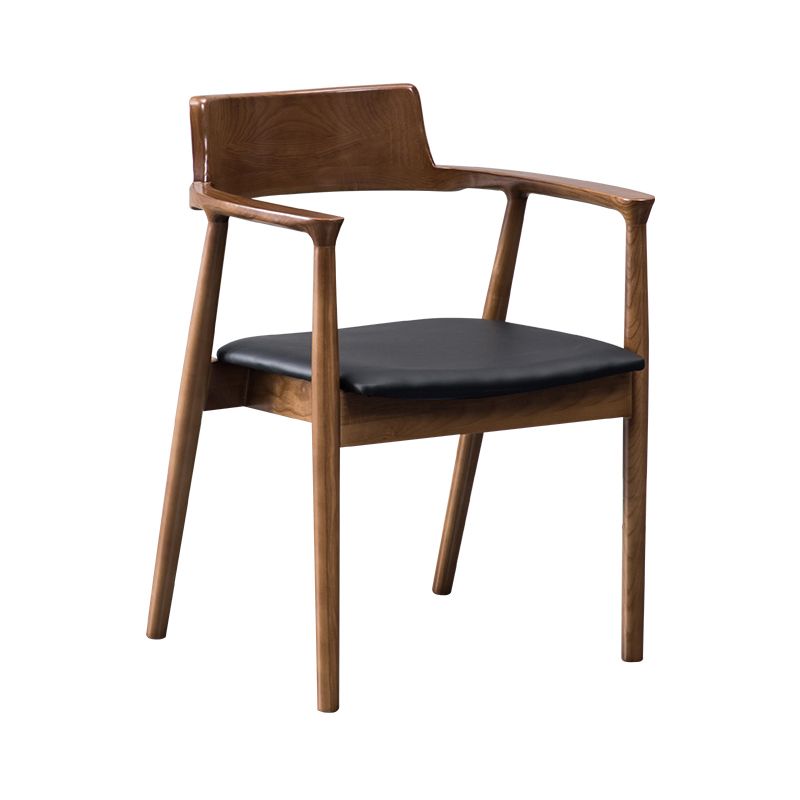 Traditional Style Ash Wood Chairs Kitchen Dining Open Back Arm Chair Set Clearhalo ' kitchen&dining_furn' 'Dining Chairs' 'Dining Tables & Seating' 'dining_chair' 'furn' 'furn_dining_chair' 'Furniture' 'furniture_dining_chair' 'Kitchen & Dining Furniture' 'kitchen' 1200x1200_3fe174d7-f497-4620-b638-5f19d5e4dd21