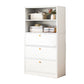 Modern Wood Accent Chest 3.77" Wide with Drawers and 1 Shelf