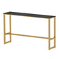 Glam Style Rectangle Bar Set 1/5 Pieces Stone Pub Dining Set for Indoor