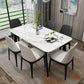 Rectangle Industrial Dining Table Fixed Table with Sintered Stone Clearhalo ' dining_table' 'Dining Tables & Seating' 'Dining Tables' 'furn' 'furn_dining_table' 'Furniture' 'furniture_dining_table' 'Kitchen & Dining Furniture' 'kitchen&dining_furn' 'kitchen' 'kitchen_dining_table' 1200x1200_3fe6872a-03c4-467f-be1b-44e25a6f0846