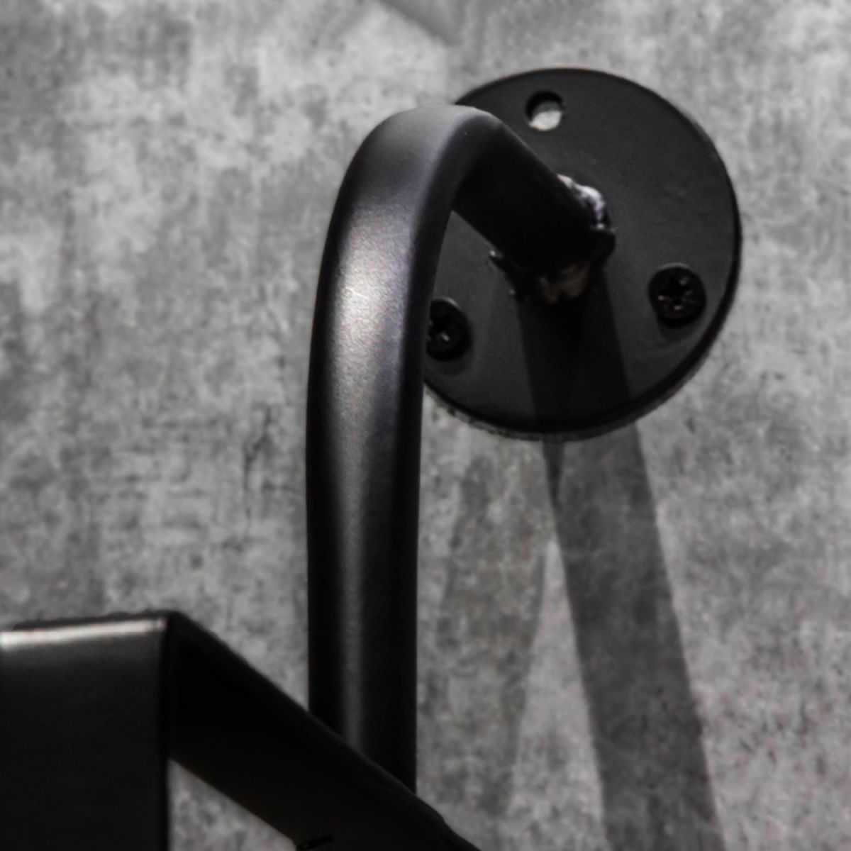 9.84 "W boekenplank industriële stijl muur gemonteerde boekenkast voor thuisstudieruimte