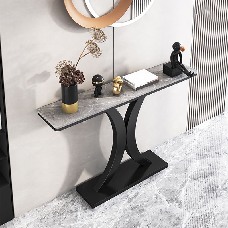 Tabella della console contemporanea da 11 "Tabella della console di rettangolo di rettangolo di rettangolo